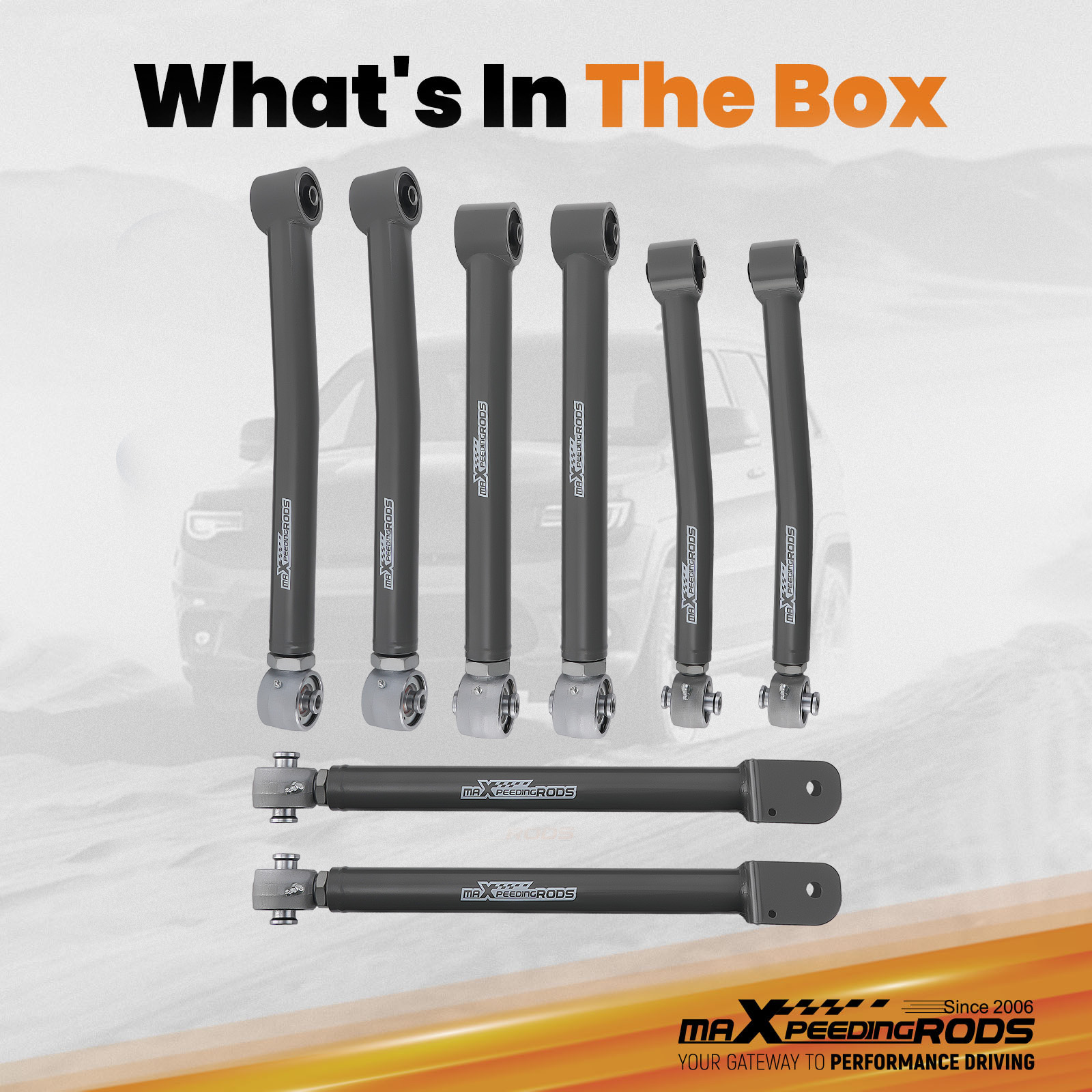 Adjustable Control arms