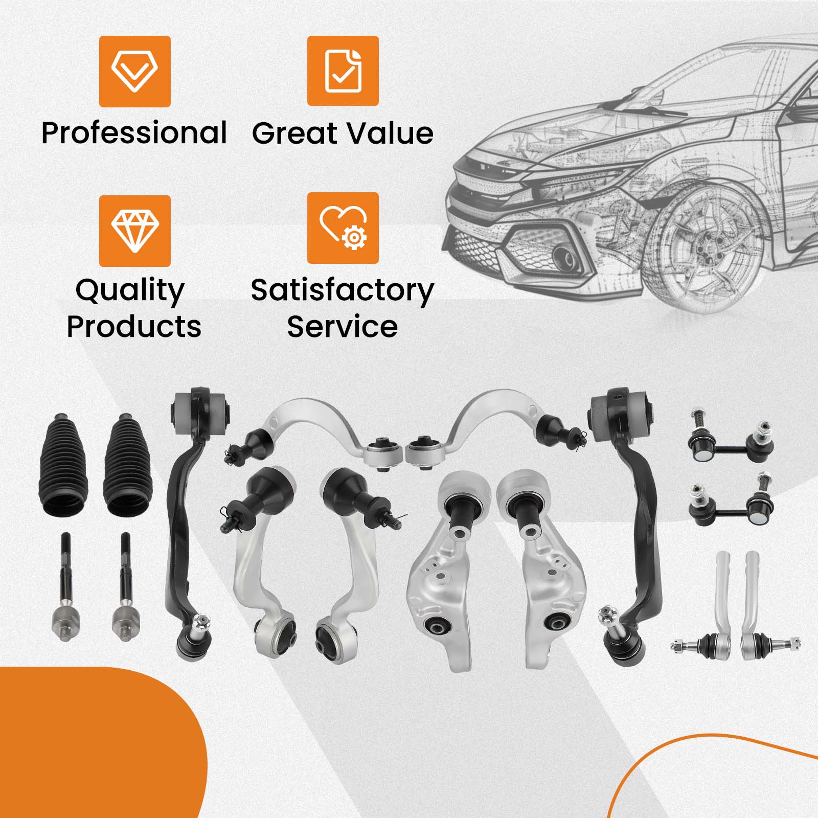 WHY CHOOSE OUR CONTROL ARM?