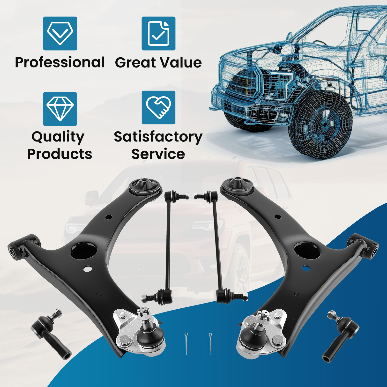 WHY CHOOSE OUR CONTROL ARM?